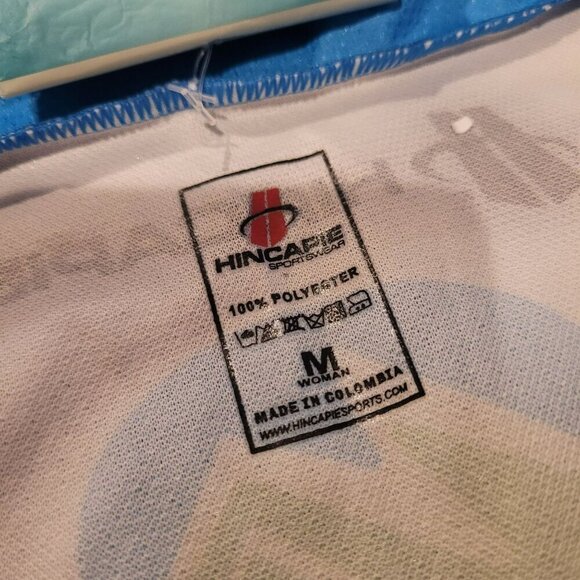 Montana Cycling Hincapie Sleeveless Jersey Blue/White M - Picture 3 of 4